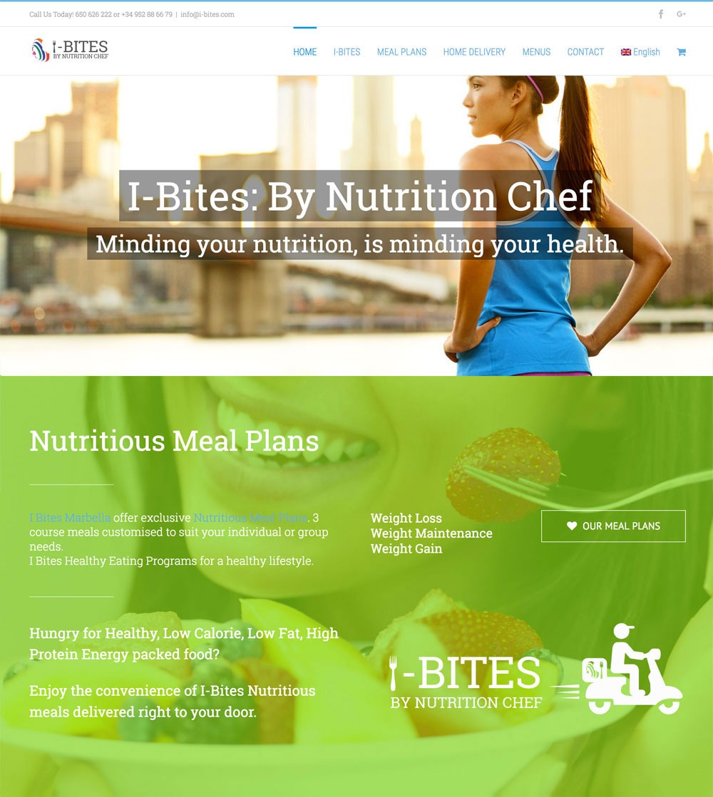 I Bites health food restaurant supply daily meal plans and lunchtime solutions for a healthy diet, marbella restaurant, healthy eating marbella