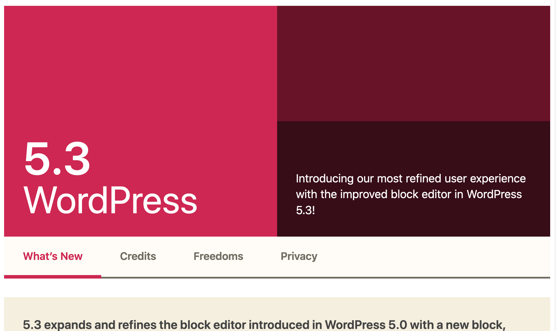 Block editor. Шаблон хостинга WORDPRESS. WORDPRESS 5.5. Плагин пятерки. Внешний вид WORDPRESS 5.0.21.